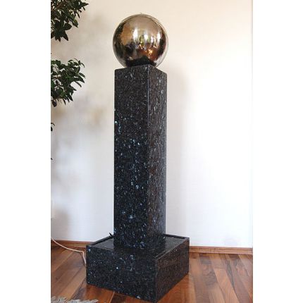 Kugelbrunnen Mondial Blue Pearl