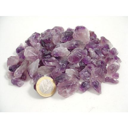 AMETHYST SPITZEN Rohstein Edelsteine