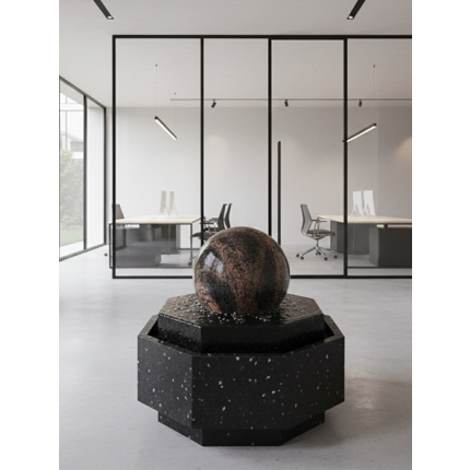 Granit Kugelbrunnen Star Galaxy