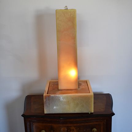 Lichtbrunnen Onyx Romantic Unikat
