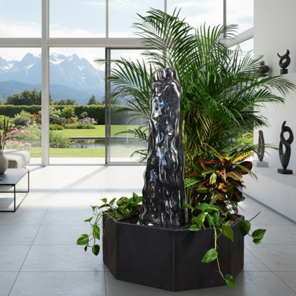 Zimmerbrunnen mit Pflanzen Oasis Verde