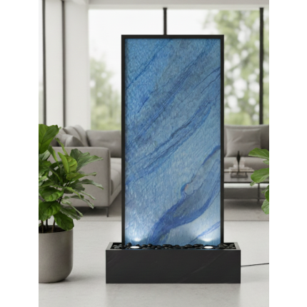Wasserwand Galaxy Azul Macaubas - ein außergewöhnliches Designobjekt für anspruchsvolle Räume