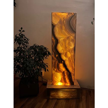 Wasserwand Fortuna Onyx Marmor