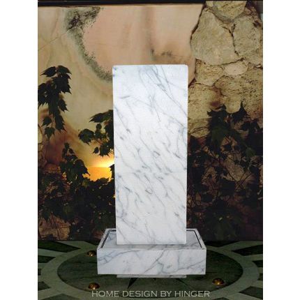 Wasserwand Carrara Marmor Fortuna