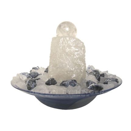 Edelstein Kugelbrunnen Gaia Bergkristall