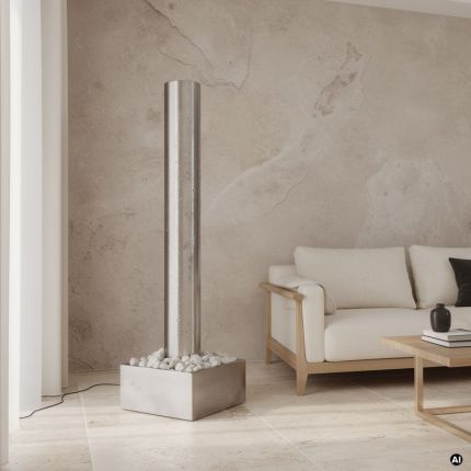 Edelstahl Wassersäule Quenta