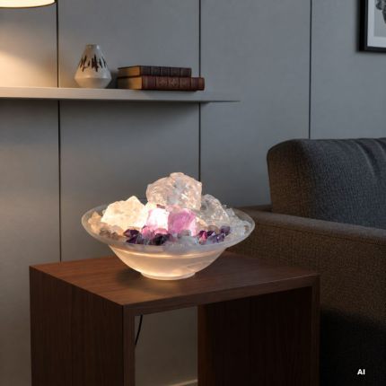 Edelsteinbrunnen Rose Amethyst Bahia