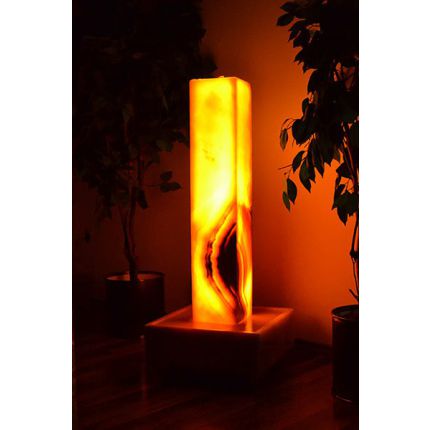 Marmor Wassersäule Onyx Vesuv